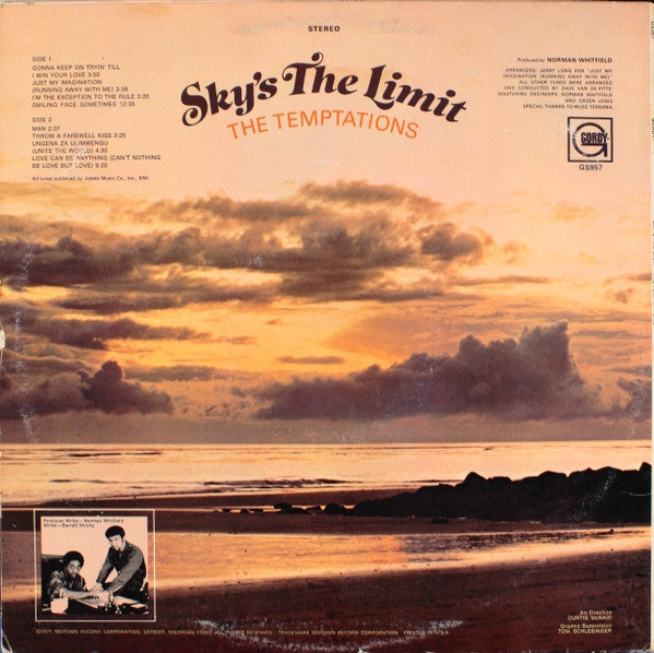 The Temptations - Sky's The Limit