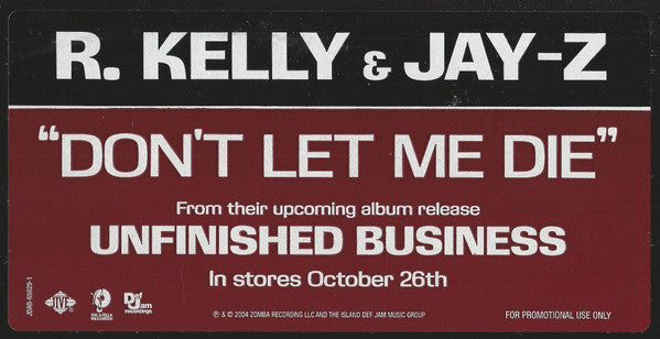 R. Kelly - Don't Let Me Die