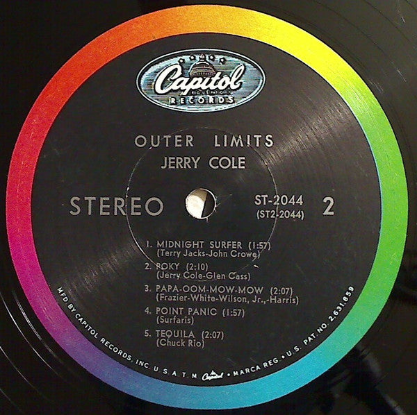 Jerry Cole And His Spacemen - Outer Limits