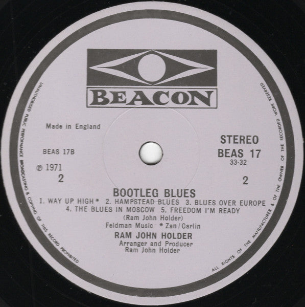 Ram John Holder - Bootleg Blues