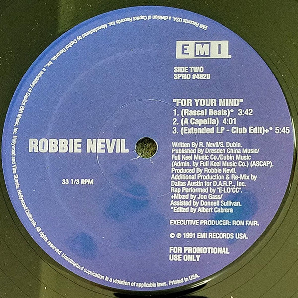 Robbie Nevil - For Your Mind