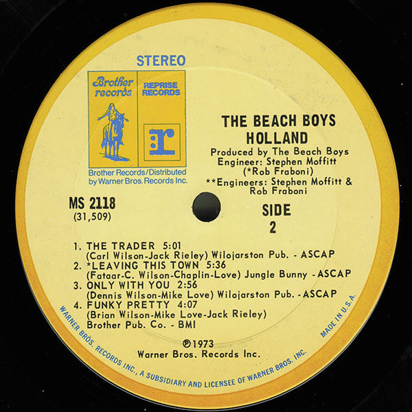 The Beach Boys - Holland