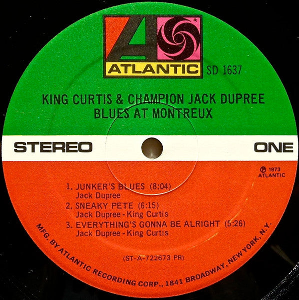 King Curtis - Blues At Montreux