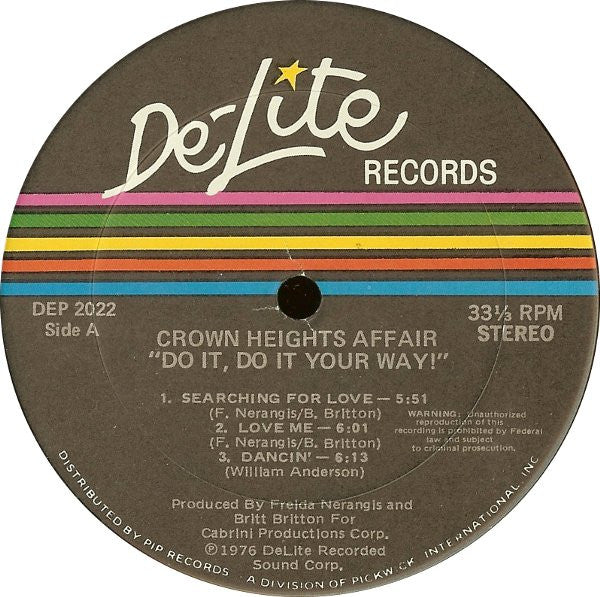 Crown Heights Affair - Do It Your Way