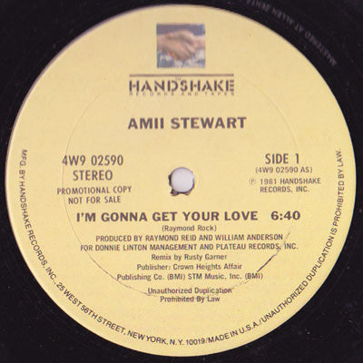 Amii Stewart - I'm Gonna Get Your Love