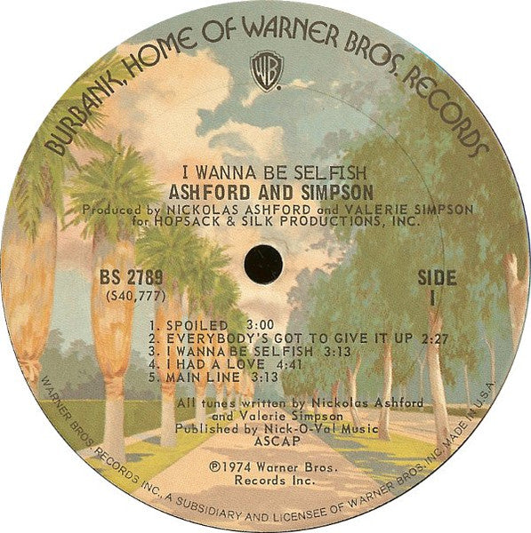 Ashford & Simpson - I Wanna Be Selfish