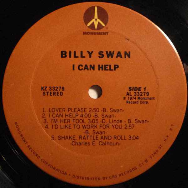 Billy Swan - I Can Help