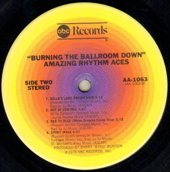 The Amazing Rhythm Aces - Burning The Ballroom Down