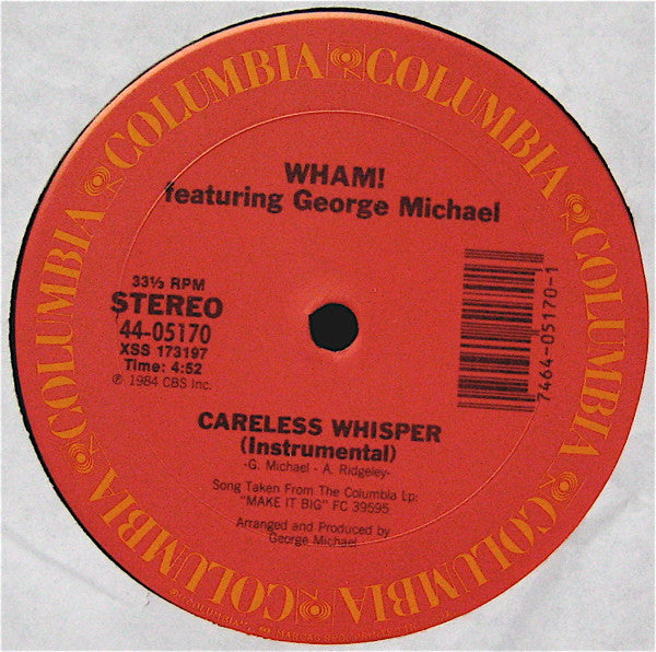 Wham! - Careless Whisper