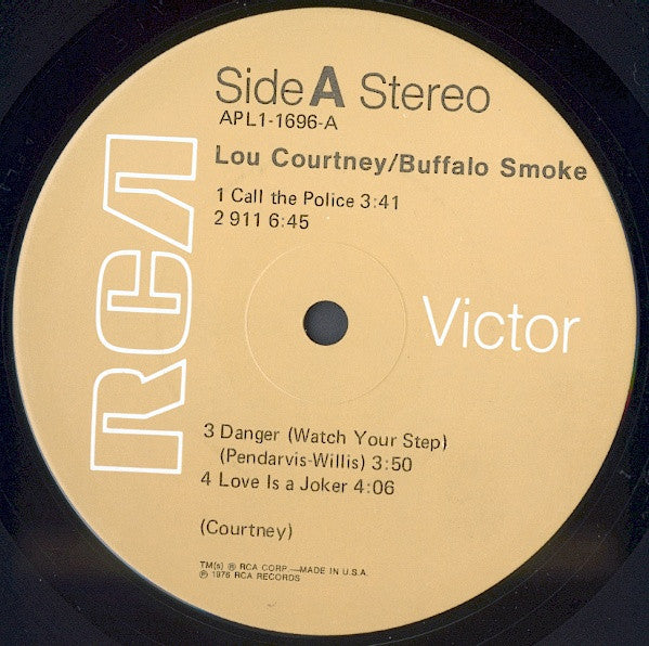 Lou Courtney / Buffalo Smoke