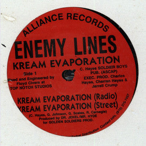 Enemy Lines - Kream Evaporation / Ancient Wars