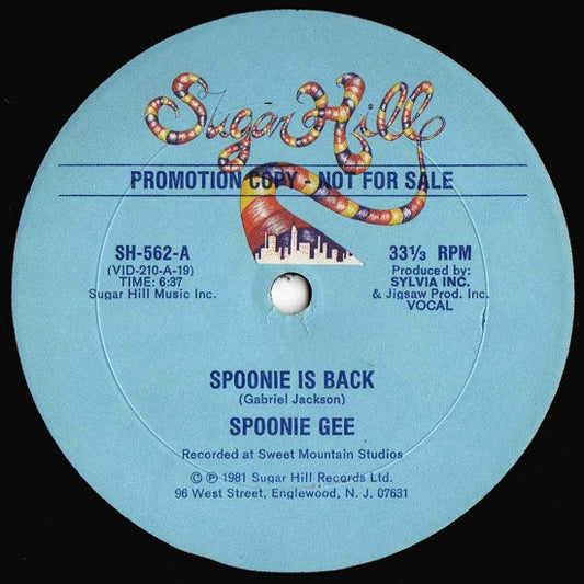 Spoonie Gee - Spoonie Is Back