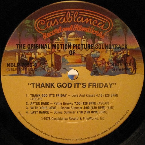 Various - Thank God It's Friday (The Original Motion Picture Soundtrack)