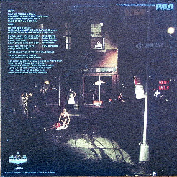 Mick Ronson - Slaughter On 10th Avenue