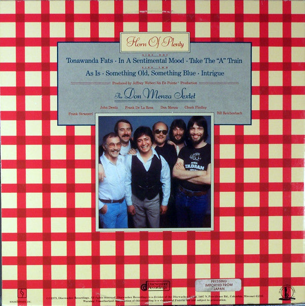 Don Menza - Horn Of Plenty