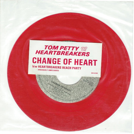 Tom Petty And The Heartbreakers - Change Of Heart (RED VINYL 45)