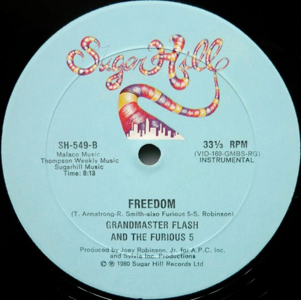 Grandmaster Flash & The Furious Five - Freedom