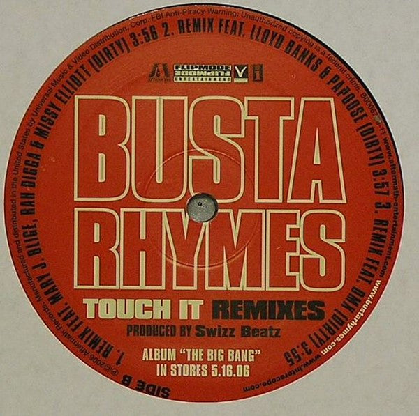 Busta Rhymes - Touch It (Remixes)