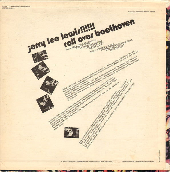 Jerry Lee Lewis - Roll Over Beethoven !!!