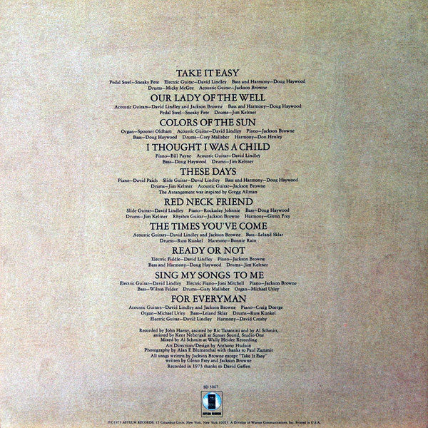 Jackson Browne - For Everyman