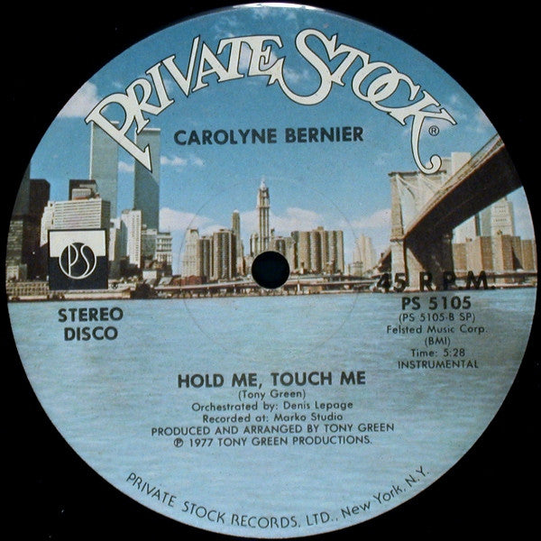 Caroline Bernier - Hold Me, Touch Me