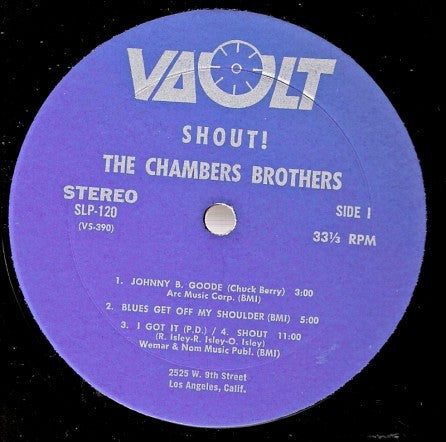 The Chambers Brothers - Shout!