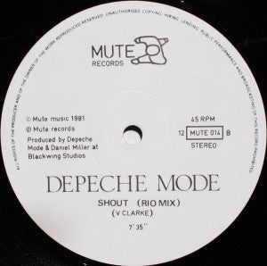 Depeche Mode - New Life (Re Mix) / Shout! (Rio Mix)