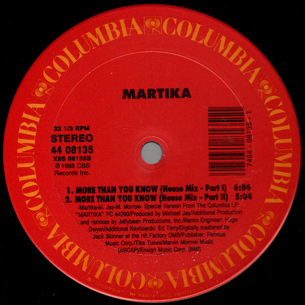 Martika - More Than You Know