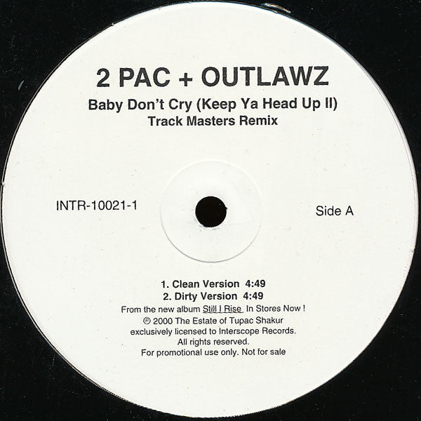 2Pac - Baby Don't Cry (Keep Ya Head Up II) (Track Masters Remix)