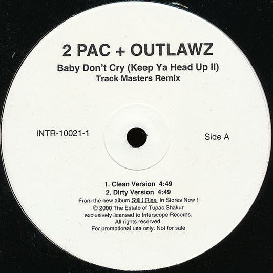 2Pac - Baby Don't Cry (Keep Ya Head Up II) (Track Masters Remix)