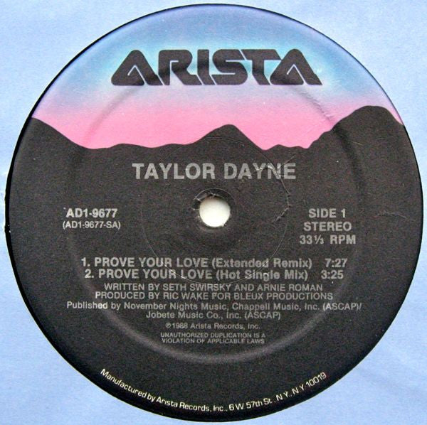 Taylor Dayne - Prove Your Love