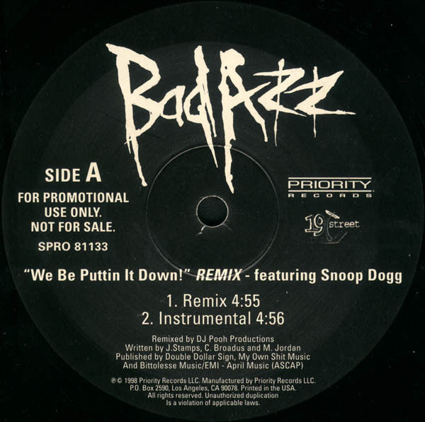 Bad Azz - We Be Puttin' It Down! (Remix)