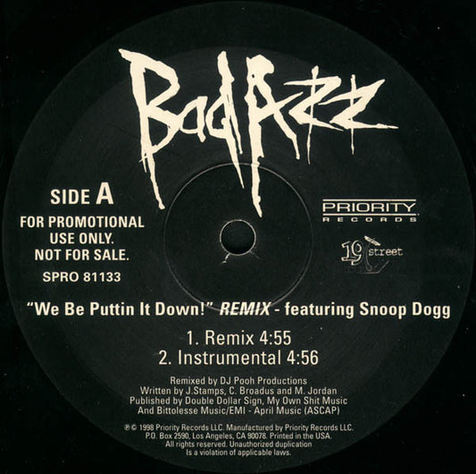 Bad Azz - We Be Puttin' It Down! (Remix)