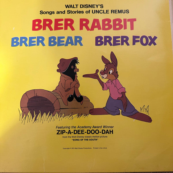 Uncle Remus (4) - Songs And Stories Of Uncle Remus