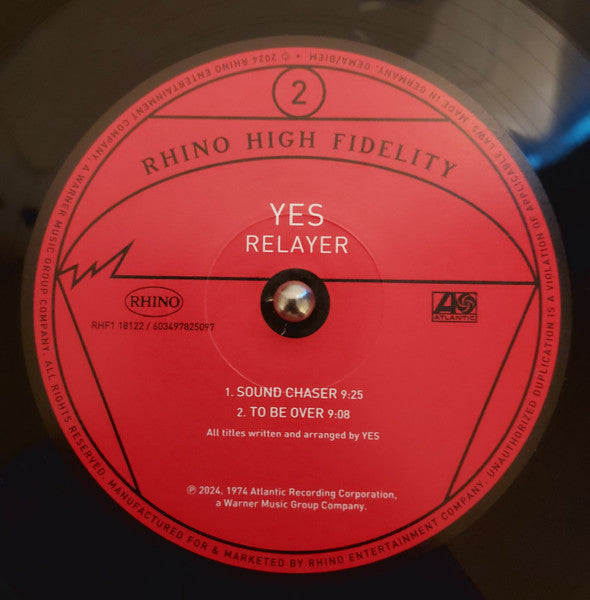 Yes - Relayer [180g, Numbered, 50th Anniversary]