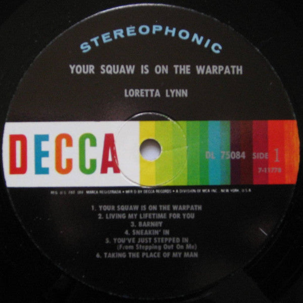 Loretta Lynn - Your Squaw Is On The Warpath