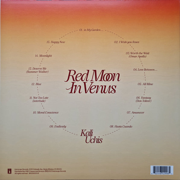Kali Uchis - Red Moon In Venus [INDIE EXCLUSIVE RED VINYL]