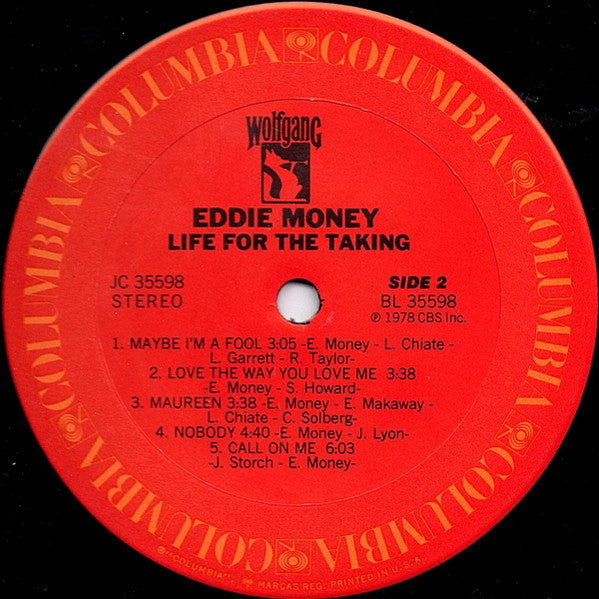 Eddie Money - Life For The Taking