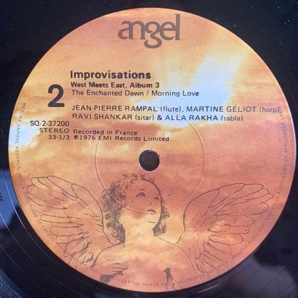 Yehudi Menuhin - Improvisations - West Meets East - Album 3