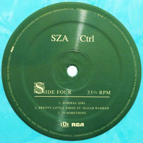 SZA - Ctrl [TEAL MARBLE]