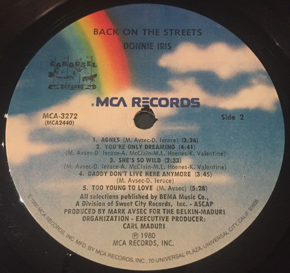 Donnie Iris - Back On The Streets