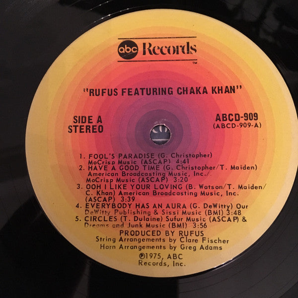 Rufus & Chaka Khan - Rufus Featuring Chaka Khan