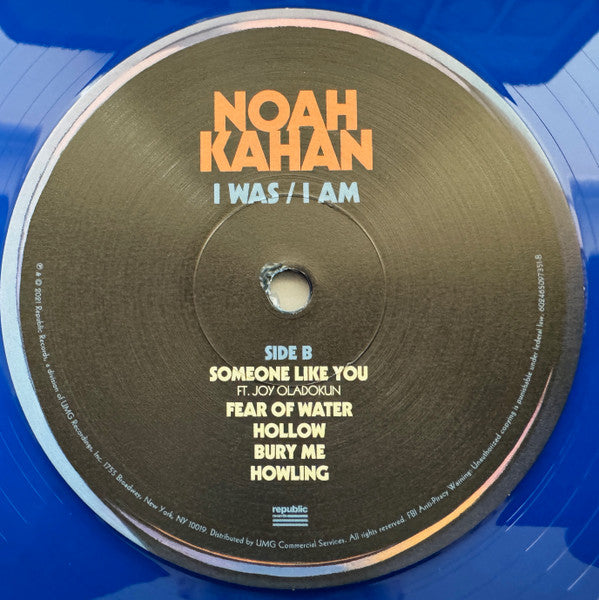 Noah Kahan - I Was / I Am [BLUE VINYL, RSD 2024]