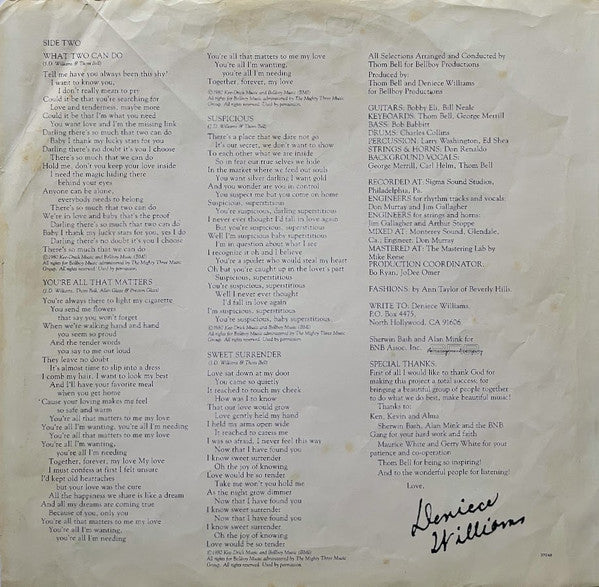 Deniece Williams - My Melody