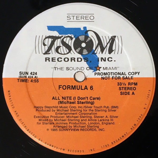 Formula 6 - All Nite (I Don't Care)