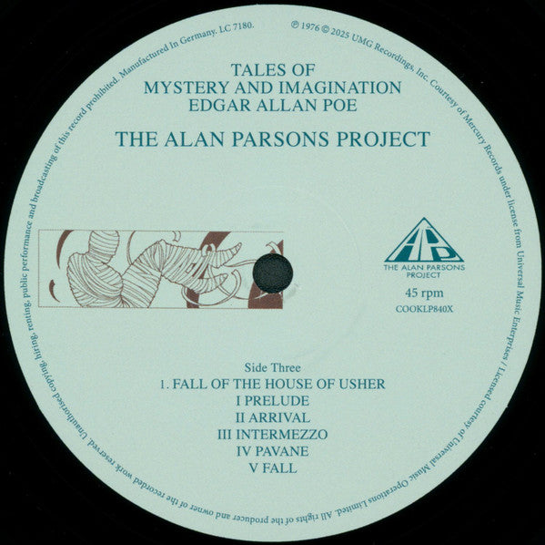 The Alan Parsons Project - Tales Of Mystery And Imagination - Edgar Allan Poe