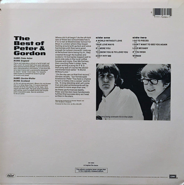 Peter & Gordon - The Best Of Peter And Gordon