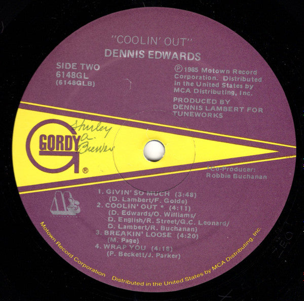 Dennis Edwards - Coolin' Out