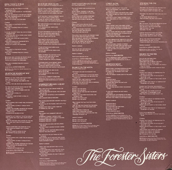 The Forester Sisters - Perfume, Ribbons & Pearls