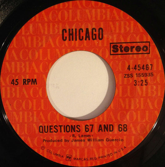 Chicago (2) - Questions 67 And 68 / I'm A Man